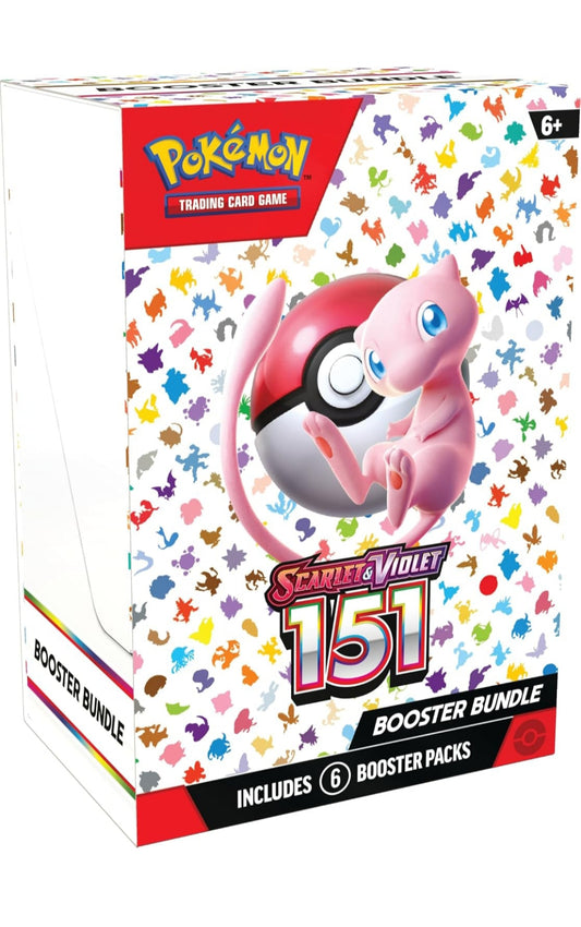 Booster Bundle Pokémon 151 TCG ( Inglés).