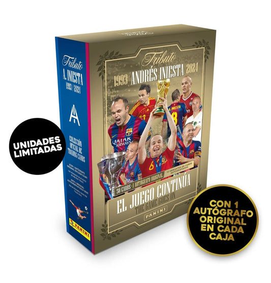 Tributo Andrés Iniesta - Box - Colección Oficial Panini