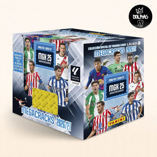 Caja Panini Megacracks La liga 2026/27- 50 sobres