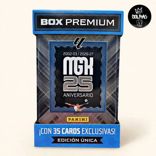 Panini Box Premium MGK 25 Aniversario Edición Única con 35 Tarjetas Exclusivas 2026-27