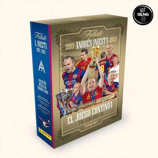 Tributo Andrés Iniesta - Box - Colección Oficial Panini