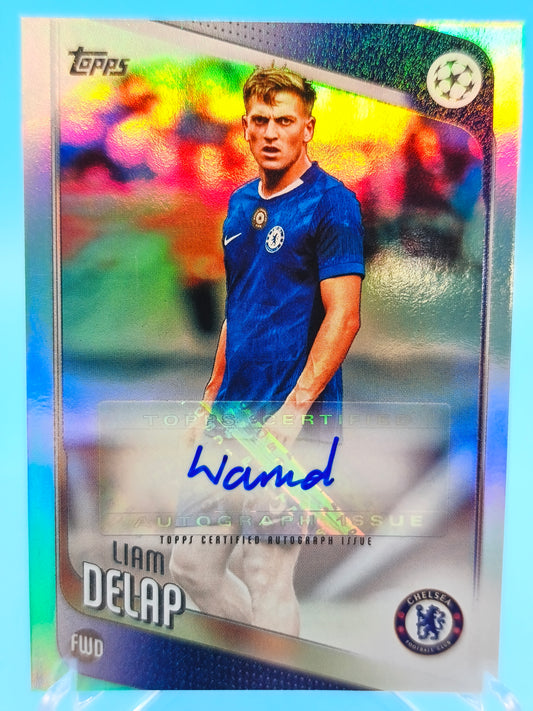 Liam Delap  autógrafo  Topps Flagship 2026