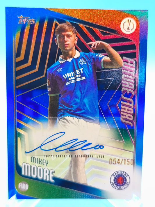 Mickey Moore /150 rookie  autógrafo  Topps Flagship 2026