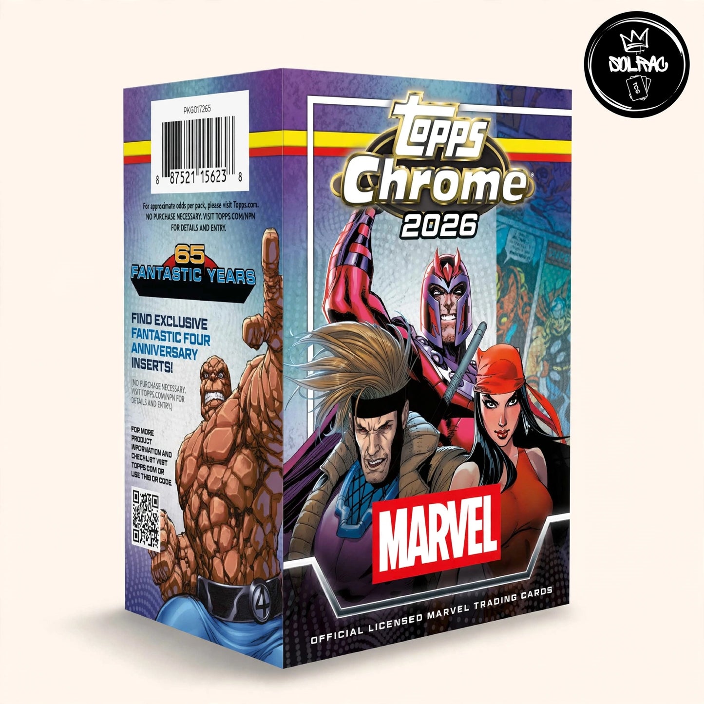 Value box Topps chrome Marvel 2026