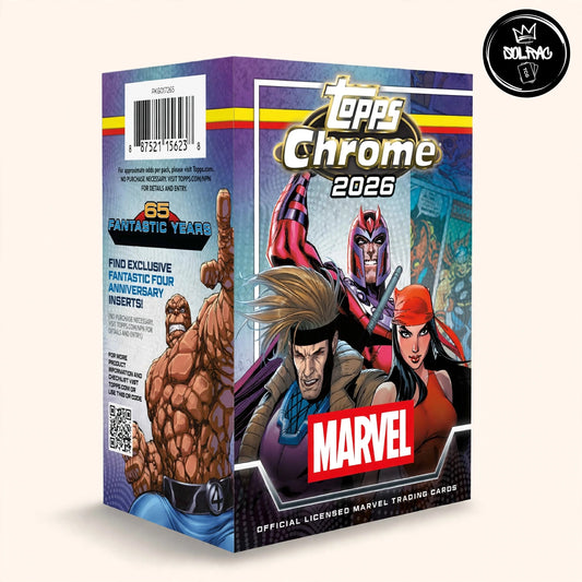 Value box Topps chrome Marvel 2026