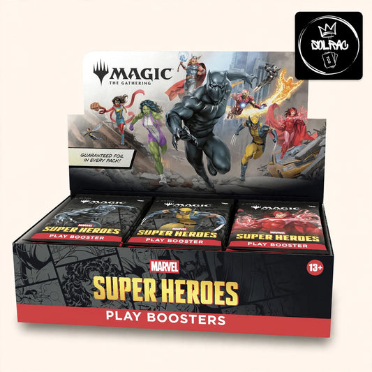 Caja de Sobres de Juego de Magic: The Gathering | Marvel Super Heroes (Versión en Inglés)