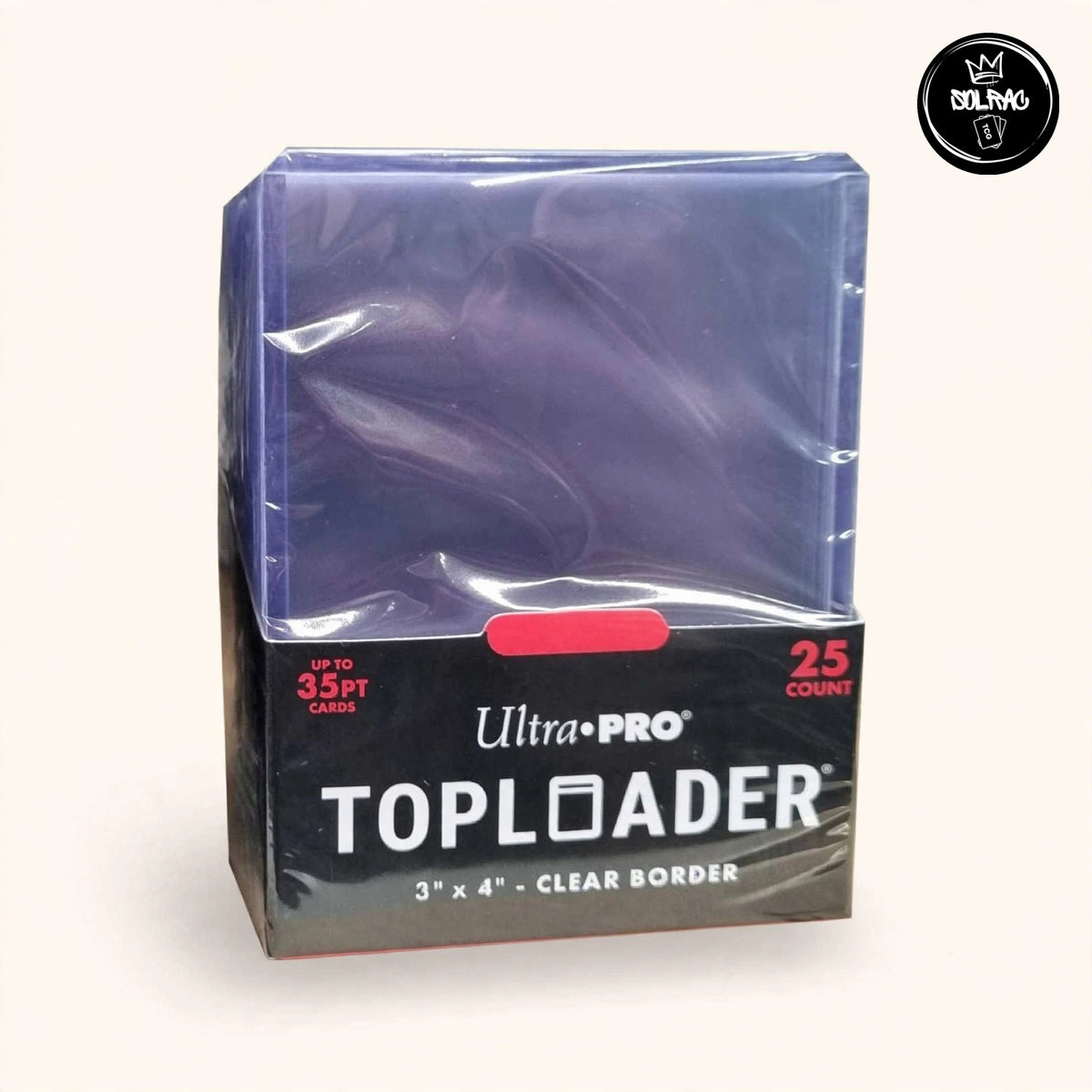 Fundas Standard Toploader Regular (25 unidades) Ultra Pro.