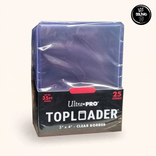 Fundas Standard Toploader Regular (25 unidades) Ultra Pro.