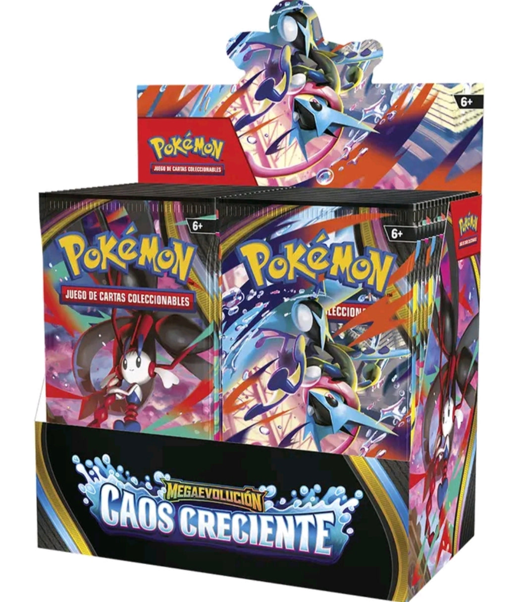 Booster box Caos Creciente Pokémon tcg