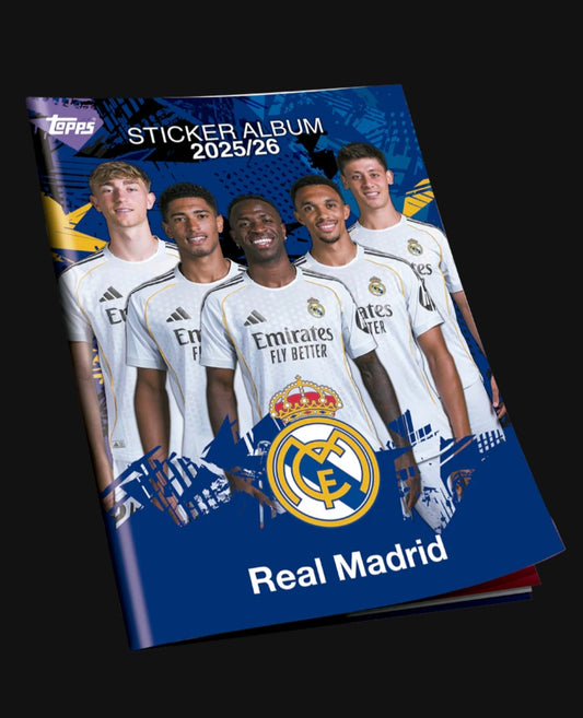 Topps Real Madrid Sticker Album 2025/26