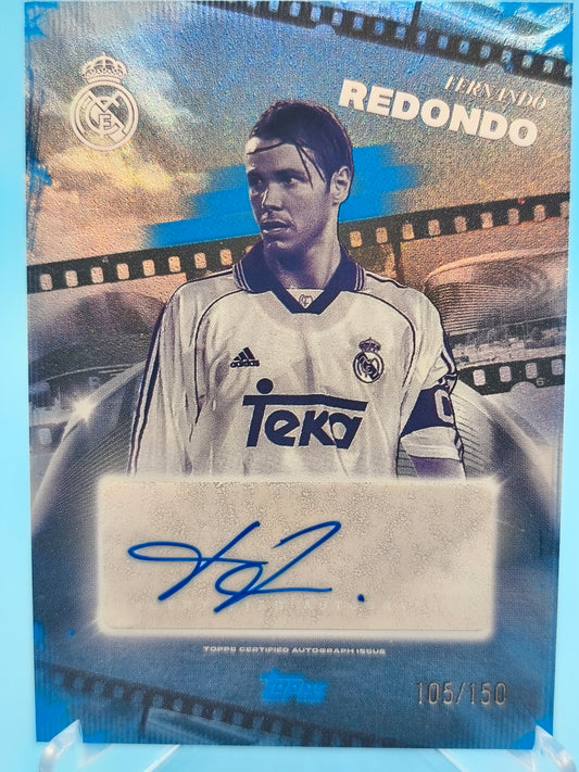 Fernando Redondo /150 autógrafo Topps Los blancos 2026 Real Madrid