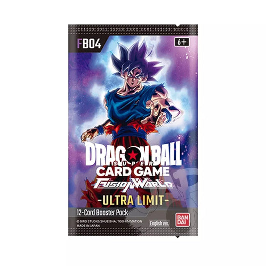 Sobre Dragon Ball Fusion World Card Game Ultra Limit FB04 English