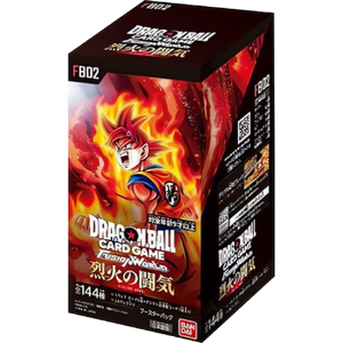 Caja Blazing Aura FB02 Juego de cartas Dragon Ball Super FUSION WORLD Japonés